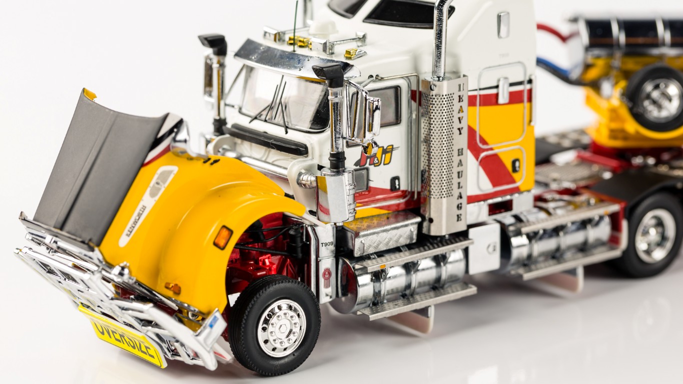 kenworth t909 diecast model