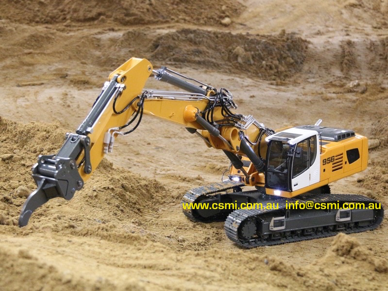 rc excavator liebherr 956