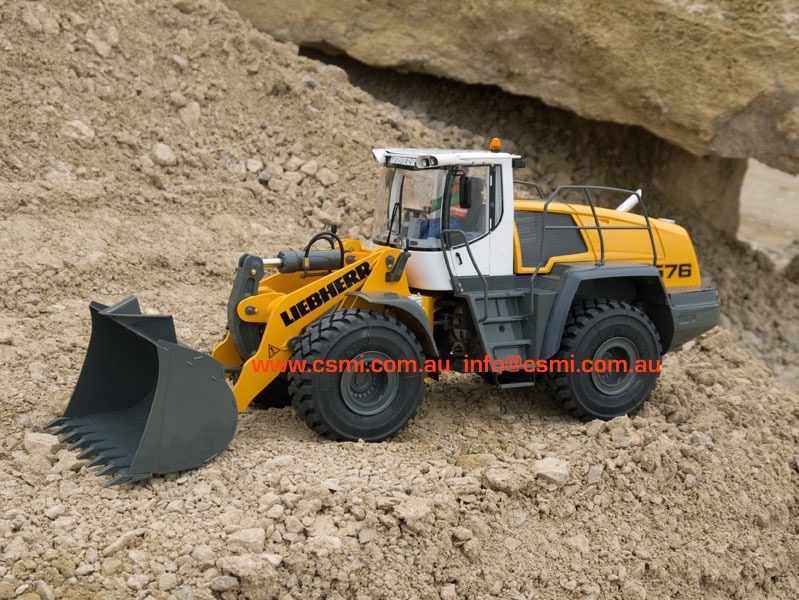 rc wheel loader liebherr 576
