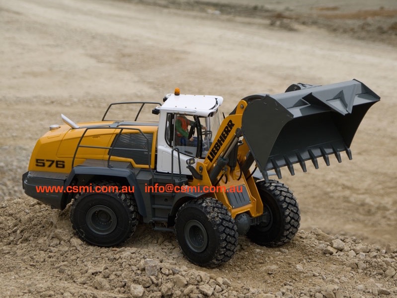 rc wheel loader liebherr 576