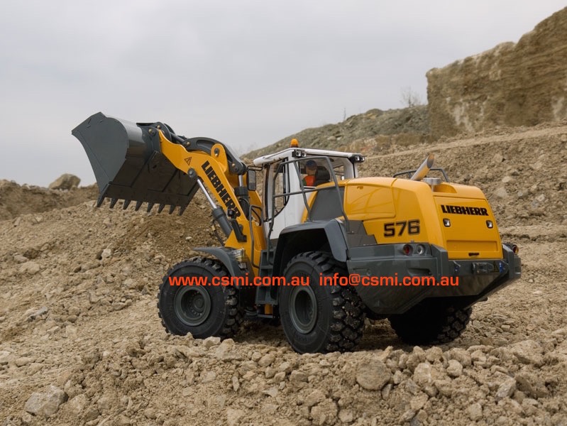 rc wheel loader liebherr 576