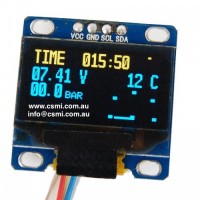 Data Display screen for RC models  