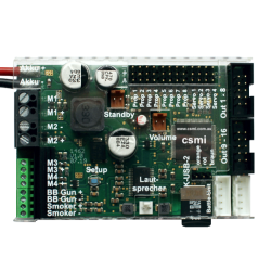Dual Speed Controller with sound  SFR-1-D 1:14 or 1:16 scale Dual Speed Controller with sound  SFR-1-D 1:14 or 1:16 scale