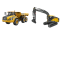 COMBO Volvo Dumper A40G + EC160 COMBO Volvo Dumper A40G + EC160