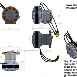 OUT OF STOCK Hydraulic Silent pump 1200ml per minute OUT OF STOCK Hydraulic Silent pump 1200ml per minute