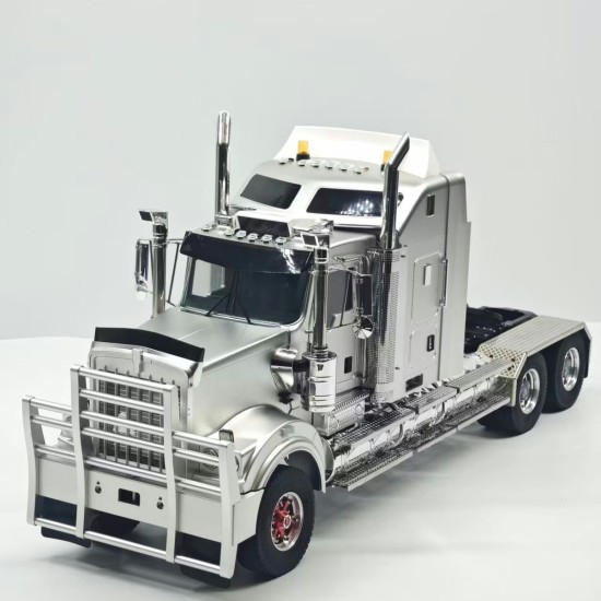 1 14 Ready To Run Heavy Haul Radio Control Truck Metal Cab Version