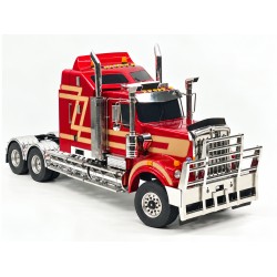 1/14 Ready to run "Heavy Haul" RADIO CONTROL TRUCK ABS CAB RED VERSION 