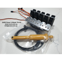 RC Dozer DXR2  upgrade U Blade tilt kit RC Dozer DXR2  upgrade U Blade tilt kit