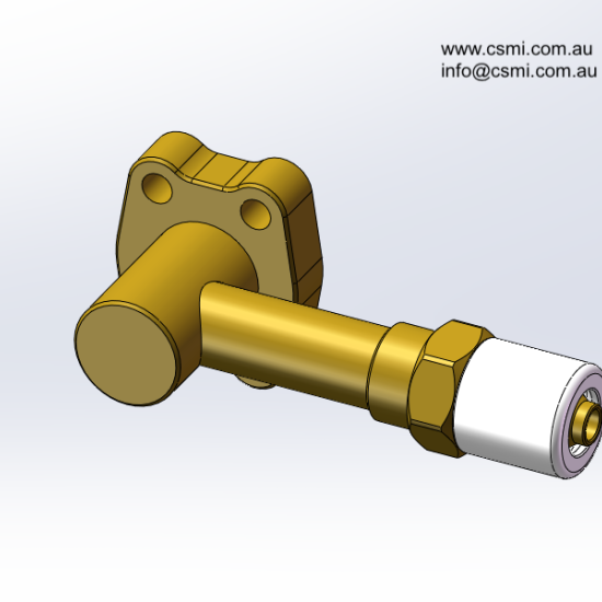 90 Deg 4mm Hose fitting  for K970