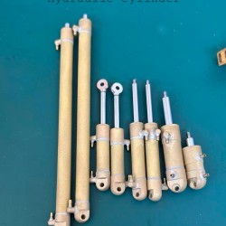 Custom Micro Hydraulic cylinder for 1/50 scale