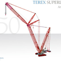 Terex Superlift 3800 Crawler Crane Baumann Terex Superlift 3800 Crawler Crane Baumann