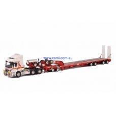 SOLD OUT MAMMOET MB ACTROS 6X4 + DRAKE 2X8 DOLLY + 4X8 TRAILER