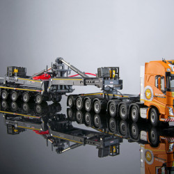 SOLD OUT VAN DER VLIST MEGA WINDMILL TRANSPORTER 4+7 + VOLVO FH 8X4