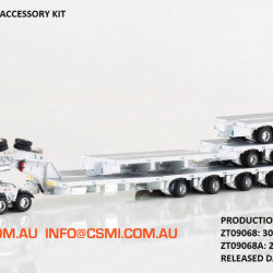 DRAKE TRAILER & DOLLY WHITE + ACCES KIT SOLD OUT DRAKE TRAILER & DOLLY WHITE + ACCES KIT SOLD OUT