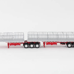 MaxiTRANS B Double Flat Top - White/Red MaxiTRANS B Double Flat Top - White/Red