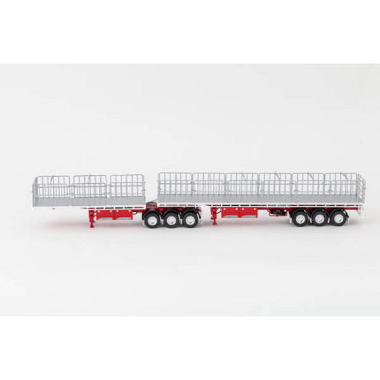 MaxiTRANS B Double Flat Top - White/Red MaxiTRANS B Double Flat Top - White/Red