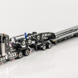 SOLD OUT Kenworth T909 Prime Mover Drake 2x8 Dolly 4x8 Swing Trailer Black SOLD OUT Kenworth T909 Prime Mover Drake 2x8 Dolly 4x8 Swing Trailer Black