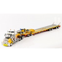 SOLD OUT Kenworth T909 Prime Mover Drake 2x8 Dolly 4x8 Swing Trailer Andys earth movers