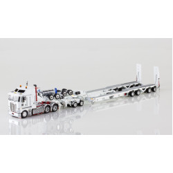 SOLD OUT Kenworth K200 Prime Mover Drake 2x8 Dolly 4x8 Dragline Bucket Trailer White SOLD OUT Kenworth K200 Prime Mover Drake 2x8 Dolly 4x8 Dragline Bucket Trailer White