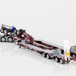 SOLD OUT Kenworth K200 Prime Mover Drake 2x8 Dolly 4x8 Dragline Bucket Trailer vintage burgundy