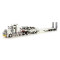 Kenworth T908 Prime Mover Drake 2x8 Dolly 4x8 Swing Trailer white