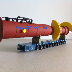 Pre heater tower 1/50 load