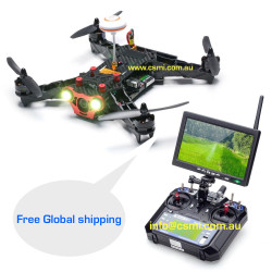 RTF Racer-250-FPV-Drone 2.4G-6CH-Transmitter-7-Inch-32CH-Monitor-HD-Camera-RTF RTF Racer-250-FPV-Drone 2.4G-6CH-Transmitter-7-Inch-32CH-Monitor-HD-Camera-RTF