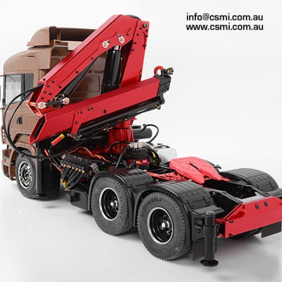 Truck loading crane