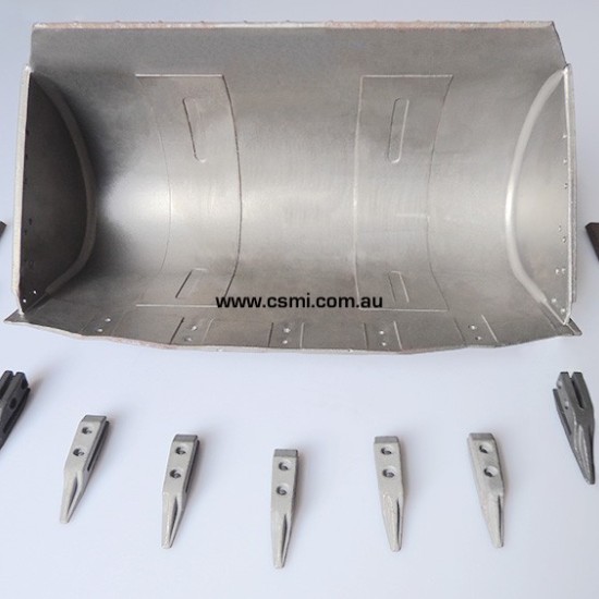 Metal Bucket For 1 14 Scale Loader