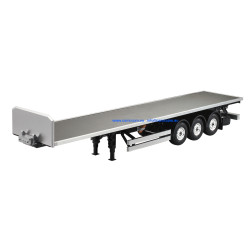 Flat deck tri axle trailer Flat deck tri axle trailer