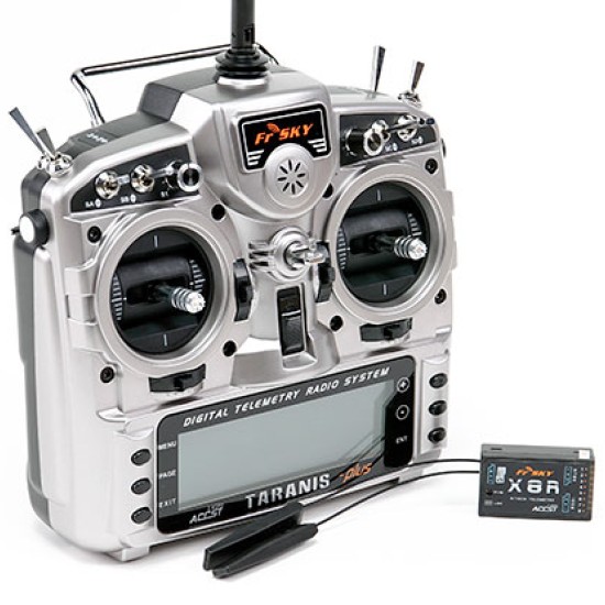  ACCST TARANIS X9D PLUS and X8R Combo Digital Telemetry Radio System 2.4GHz (Mode 2)