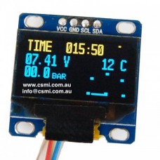 Data Display screen for RC models  