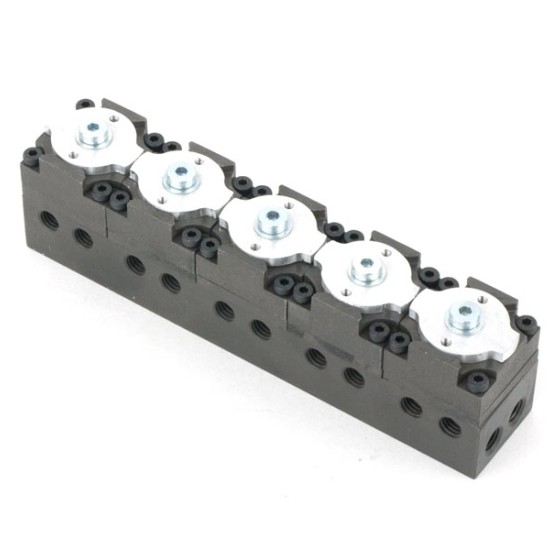 5 port control valve