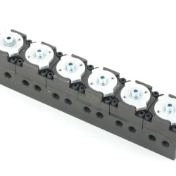 6 port control valve