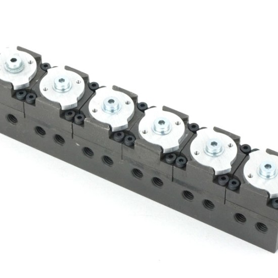 6 port control valve