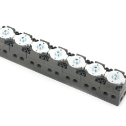 7 port control valve