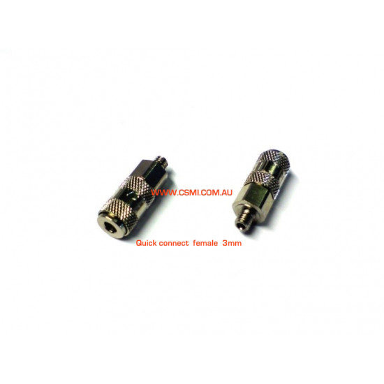 3mm female quick connect fitting 3mm female quick connect fitting