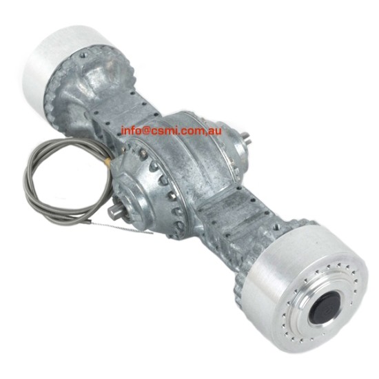 Lockable diff planetary reduction hub ( 2 output )
