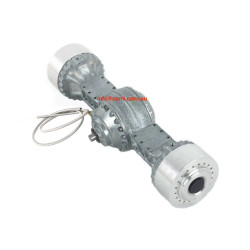 Lockable diff planetary reduction hub