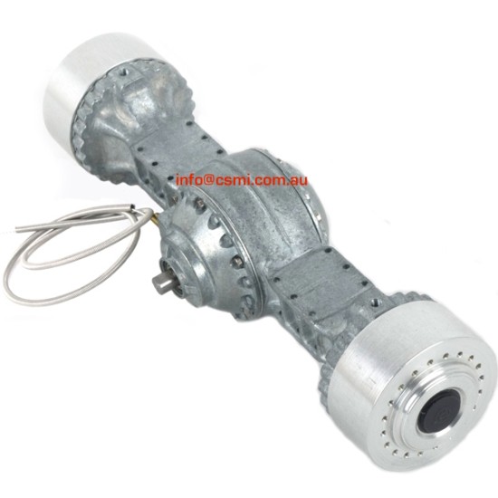 Lockable diff planetary reduction hub