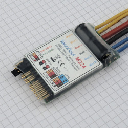 Servonaut M224 dual electronic speed controller for models 1:14 or 1:16 scale. Made in Germany by tematik. Servonaut M224 dual electronic speed controller for models 1:14 or 1:16 scale. Made in Germany by tematik.