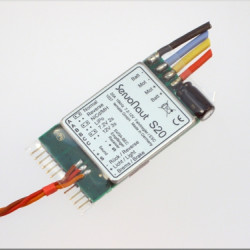 Servonaut S20  electronic speed controller for truck models 1:14 or 1:16 scale. Made in Germany by tematik. Servonaut S20  electronic speed controller for truck models 1:14 or 1:16 scale. Made in Germany by tematik.