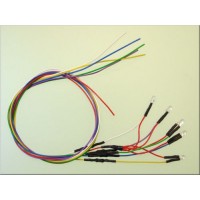 Servonaut L3V LED front cable harness set 7V. Made in Germany by tematik.