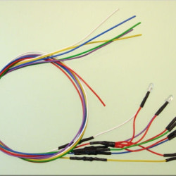 Servonaut L3V LED front cable harness set 7V. Made in Germany by tematik.