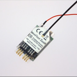Servonaut Zwo4E6 6 channel receiver. Made in Germany by tematik.