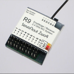 Servonaut Zwo4 Futaba 9 channel Upgrade-Kit. Made in Germany by tematik.