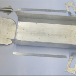 Tipper body SandMaster MUL370TAM 1:14. Made in Germany by tematik.