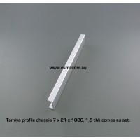 Tamiya Blank Chassis Rail 1M