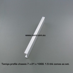Tamiya Blank Chassis Rail 1M