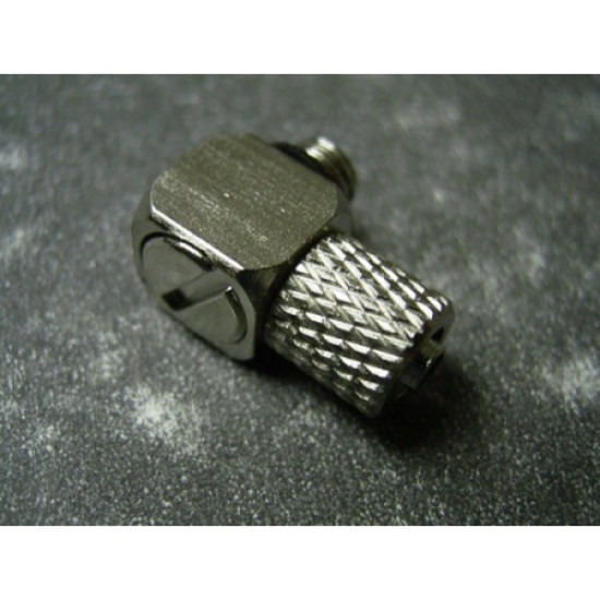 M5 90deg 4mm tube fitting M5 90deg 4mm tube fitting